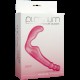 106-01 BX DJ / Розовый Безременной страпон, стимулятор точки G без вибрации