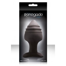Анальная пробка RENEGADE PLUG 5 большая черная