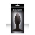 Анальная пробка RENEGADE PLUG 4 средняя черная