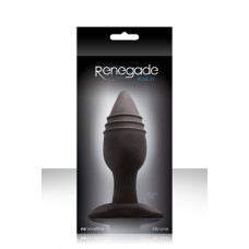 Анальная пробка RENEGADE PLUG 4 средняя черная